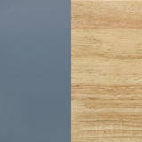 Frankie Blue Twin Over Twin Bunk Bed with 7-inch Mattresses - Ornate Home