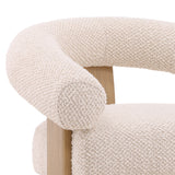 Frankie Cream/Natural Occasional Chair - Ornate Home