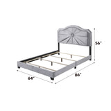 Frankie Queen Bed - Ornate Home