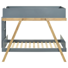 Frankie Van Courtland Blue Twin Over Twin Bunk Bed - Ornate Home