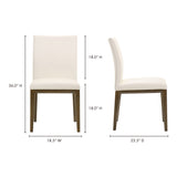 Frankie White Dining Chair (Set of 2) - Ornate Home