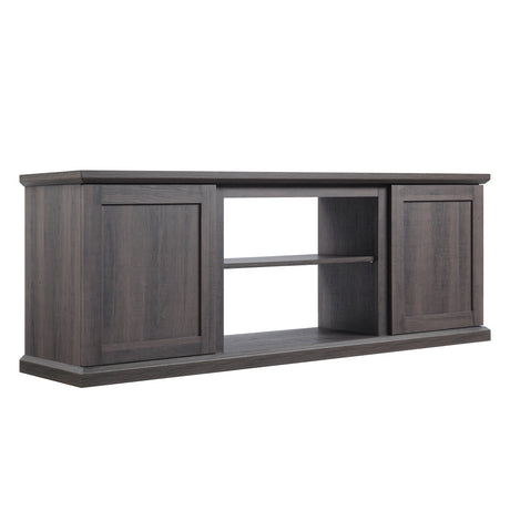 Franklin 60" TV Stand in Brown - Ornate Home