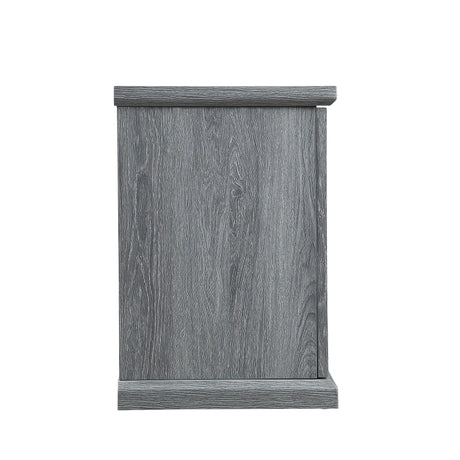 Franklin 60" TV Stand in Grey - Ornate Home