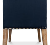 Franklin Blue Side Chair (Set of 2) - Ornate Home