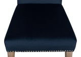 Franklin Blue Side Chair (Set of 2) - Ornate Home