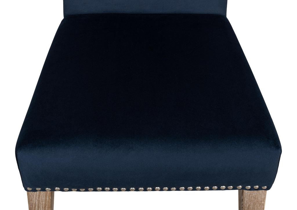 Franklin Blue Side Chair (Set of 2) - Ornate Home