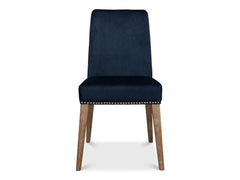 Franklin Blue Side Chair (Set of 2) - Ornate Home