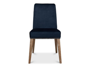 Franklin Blue Side Chair (Set of 2) - Ornate Home