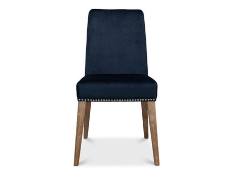 Franklin Blue Side Chair (Set of 2) - Ornate Home