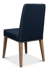 Franklin Blue Side Chair (Set of 2) - Ornate Home
