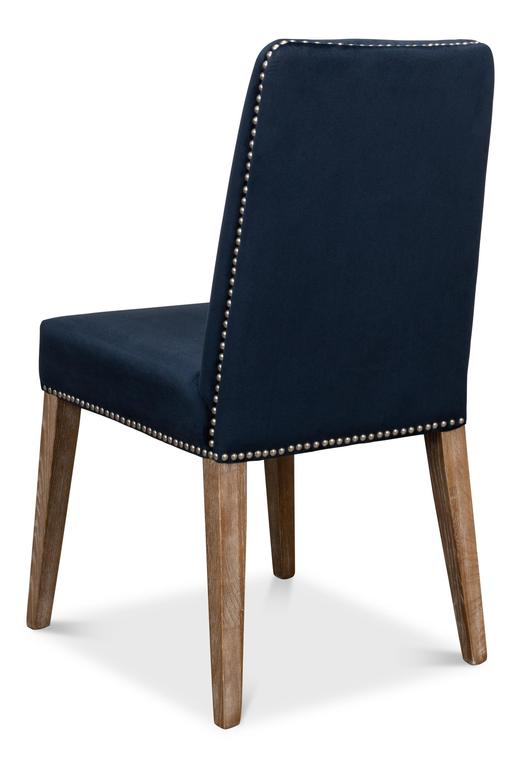 Franklin Blue Side Chair (Set of 2) - Ornate Home