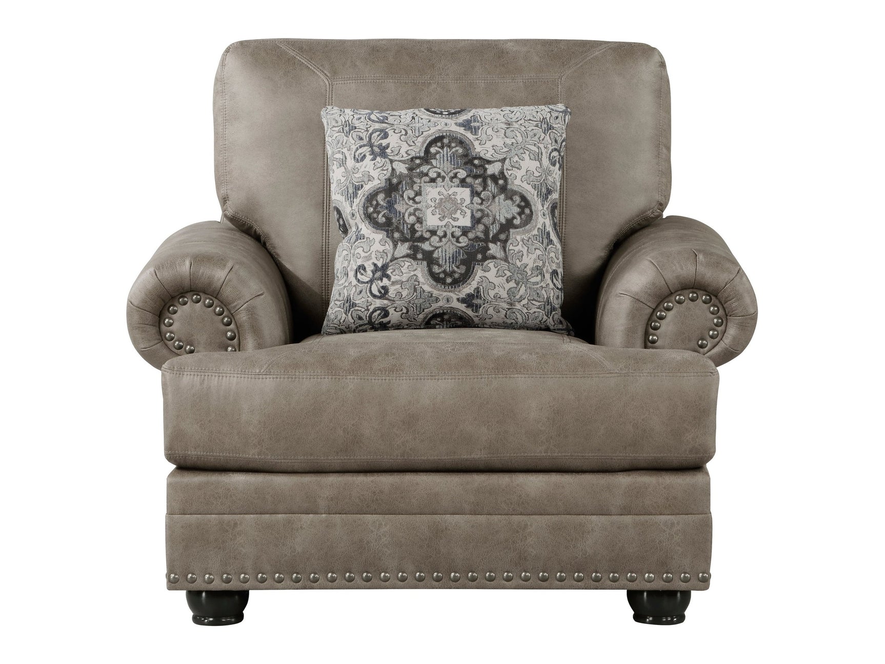 Franklin Brown Chair - Ornate Home