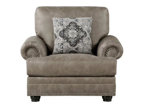 Franklin Brown Chair - Ornate Home