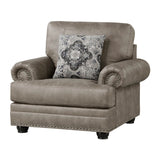Franklin Brown Chair - Ornate Home