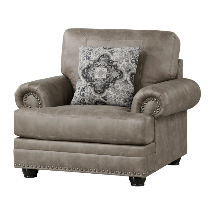 Franklin Brown Chair - Ornate Home