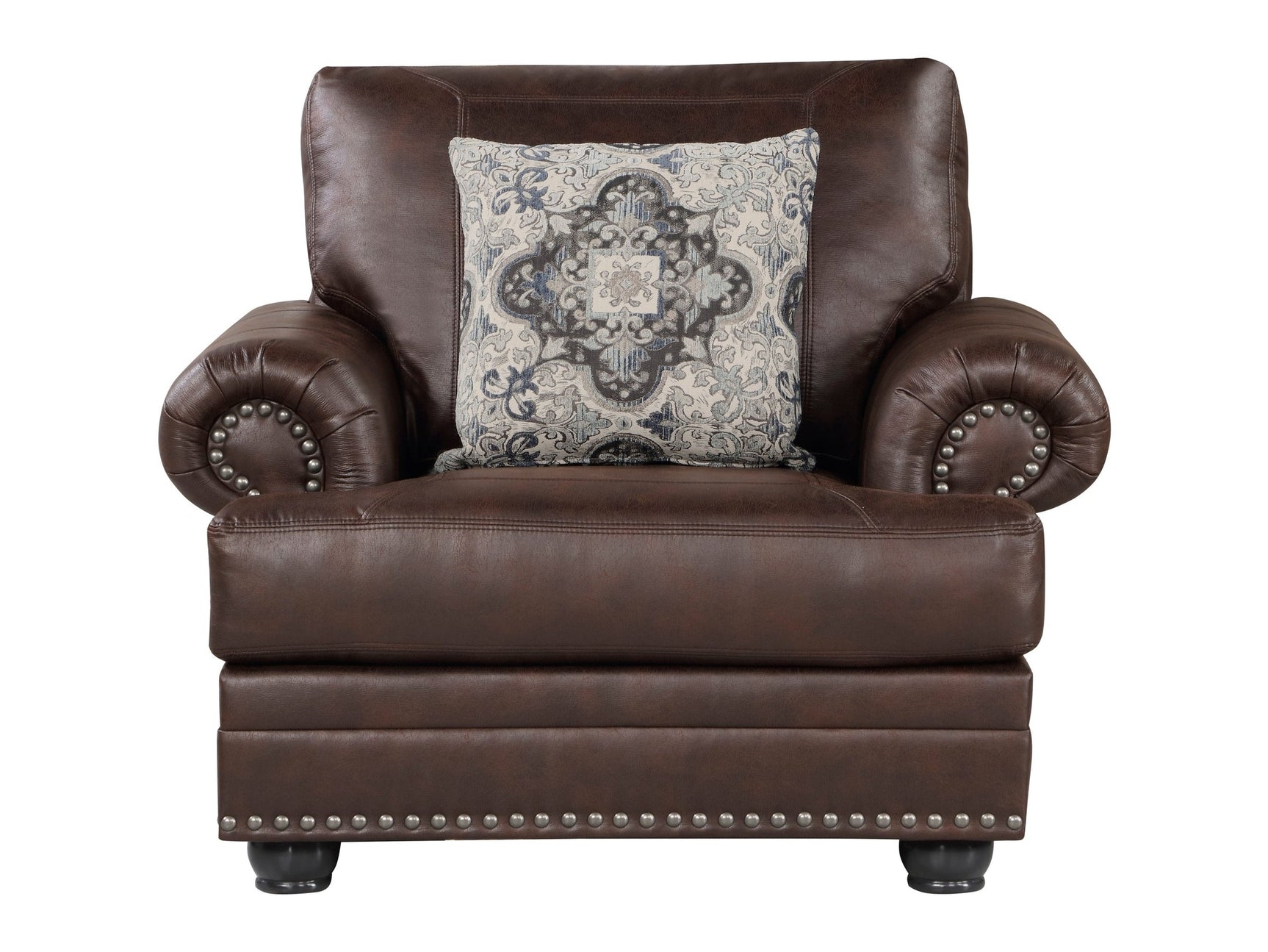 Franklin Brown Chair - Ornate Home