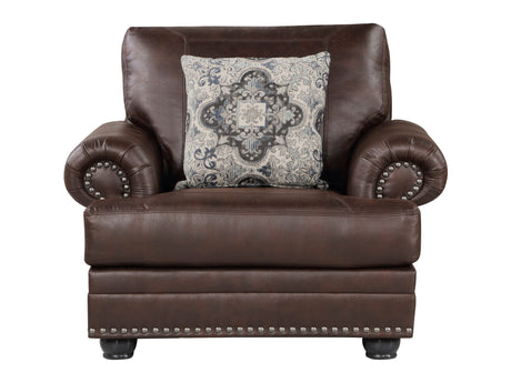 Franklin Brown Chair - Ornate Home
