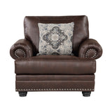 Franklin Brown Chair - Ornate Home