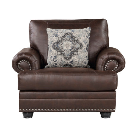 Franklin Brown Chair - Ornate Home