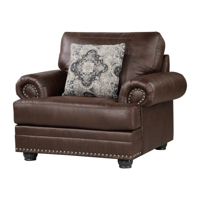 Franklin Brown Chair - Ornate Home