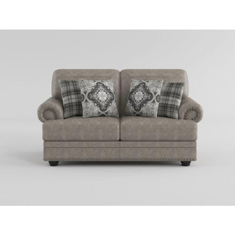 Franklin Brown Loveseat - Ornate Home