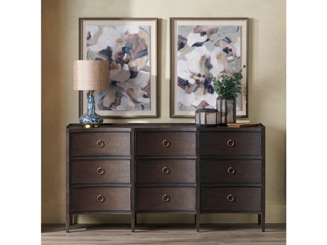 Franklin Brown Nine-Drawer Dresser - Ornate Home