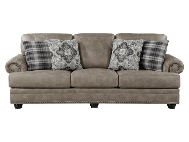Franklin Brown Sofa - Ornate Home