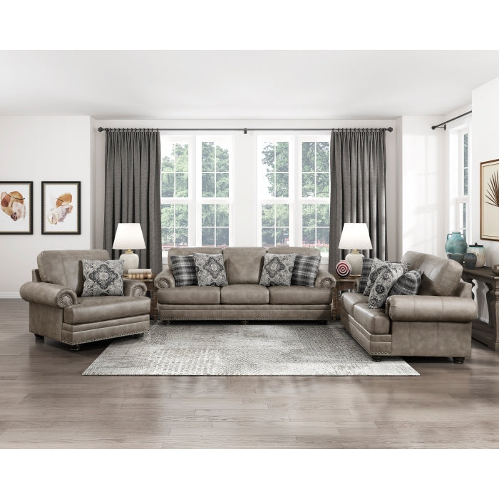 Franklin Brown Sofa - Ornate Home