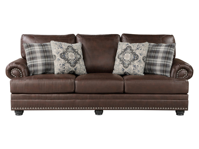 Franklin Brown Sofa - Ornate Home
