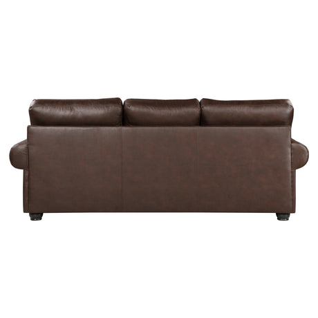 Franklin Brown Sofa - Ornate Home