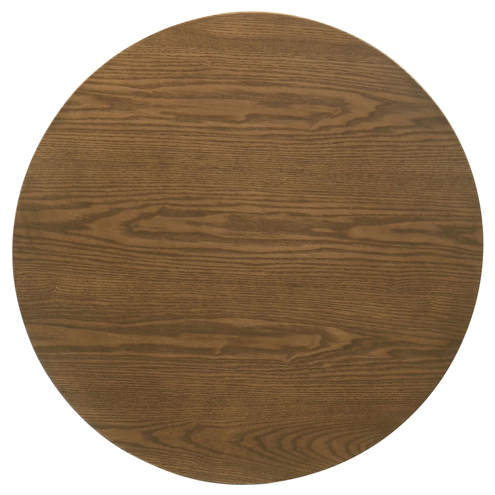 Franklin Dark Brown 3-piece Round Pedestal Coffee Table Set - Ornate Home
