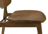Franklin Dark Brown 5-piece 54-inch Round Dining Table Set - Ornate Home