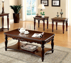 Franklin Dark Brown & Tan Stationary Sofa & Loveseat 2pc - Ornate Home