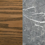 Franklin Dark Oak 59-inch Round Dining Table - Ornate Home