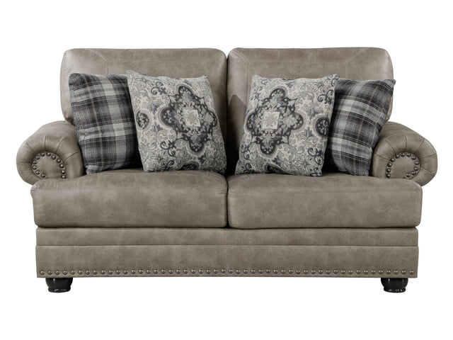 Franklin Espresso Loveseat - Ornate Home