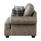 Franklin Espresso Loveseat - Ornate Home