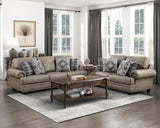Franklin Espresso Loveseat - Ornate Home