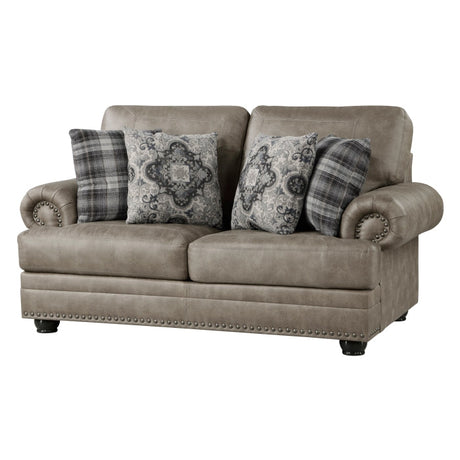 Franklin Espresso Loveseat - Ornate Home