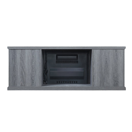 Franklin Fireplace in Grey - Ornate Home