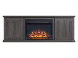 Franklin Fireplace in Heavy Brown - Ornate Home