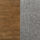 Franklin Grey/Dark Oak Upholstered Dining (Set of 2) - Ornate Home