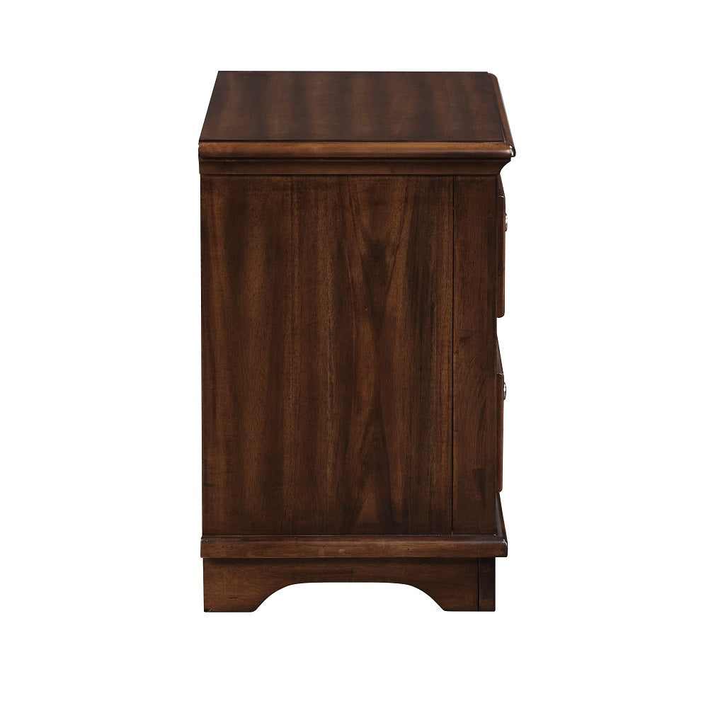 Franklin Walnut 4Pc Pack Full Bed Set - Ornate Home