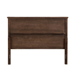 Franklin Walnut 4Pc Pack Full Bed Set - Ornate Home