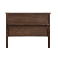 Franklin Walnut 4Pc Pack Full Bed Set - Ornate Home