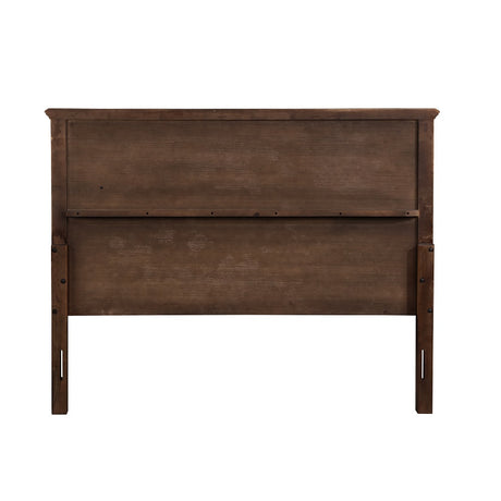 Franklin Walnut 4Pc Pack Full Bed Set - Ornate Home