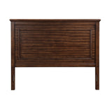 Franklin Walnut 4Pc Pack Full Bed Set - Ornate Home