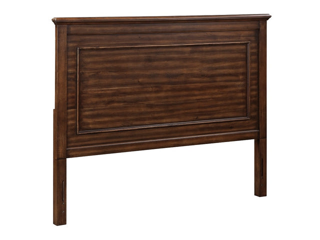 Franklin Walnut 4Pc Pack Full Bed Set - Ornate Home