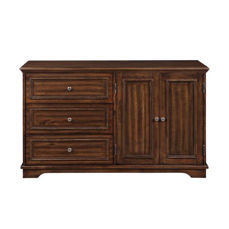 Franklin Walnut 4Pc Pack Queen Bed Set - Ornate Home