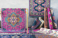 Franktown Magenta Carpet - Clearance - Ornate Home