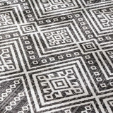 Frankville Black&White All Over Performance Outdoor Rug - Ornate Home